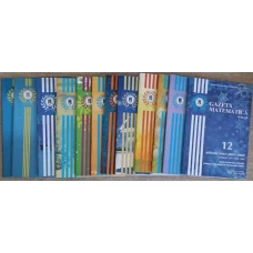 GAZETA MATEMATICA 2014, SERIA A VOL.1-4, SERIA B VOL.1-12 (12 REVISTE)