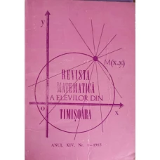 REVISTA MATEMATICA A ELEVILOR DIN TIMISOARA NR.1/1983