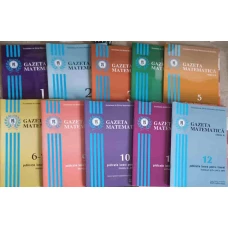 GAZETA MATEMATICA 2012, SERIA B VOL.1-12 (10 REVISTE)