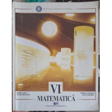 MATEMATICA, MANUAL PENTRU CLASA A VI-A