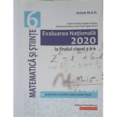 MATEMATICA: EVALUAREA NATIONALA 2020 LA FINALUL CLASEI A 6-A
