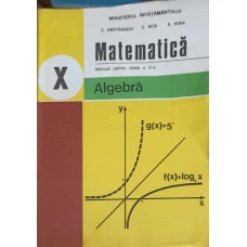 MATEMATICA ALGEBRA, MANUAL PENTRU CLASA A X-A