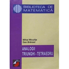 ANALOGII TRIUNGHI - TETRAEDRU