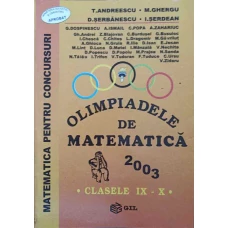 OLIMPIADELE DE MATEMATICA 2003 CLASELE IX-X