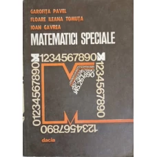 MATEMATICI SPECIALE