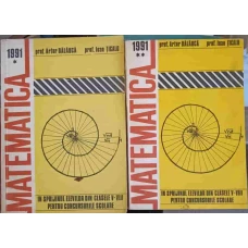 MATEMATICA IN SPRIJINUL ELEVILOR DIN CLASELE V-VIII PENTRU CONCURSURILE SCOLARE VOL.1-2