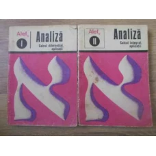 ALEF ANALIZA CALCUL DIFERENTIAL, APLICATII VOL.1-2