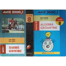 ALGEBRA GEOMETRIE CLASA 8, VOL.1-2