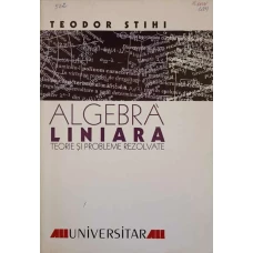 ALGEBRA LINIARA. TEORIE SI PROBLEME REZOLVATE