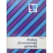 ANALIZA DIMENSIONALA GENERALA