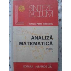 ANALIZA MATEMATICA APLICATII VOL.1