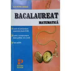 BACALAUREAT 1999. MATEMATICA