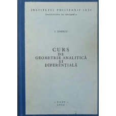 CURS DE GEOMETRIE ANALITICA SI DIFERENTIALA