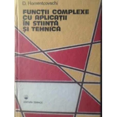 FUNCTII COMPLEXE CU APLICATII IN STIINTA SI TEHNICA