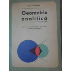 GEOMETRIE ANALITICA MANUAL PENTRU ANUL III LICEU