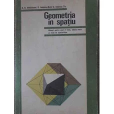 GEOMETRIE IN SPATIU MANUAL PENTRU ANUL II LICEU
