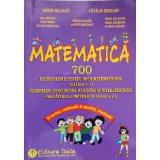 MATEMATICA. 700 DE PROBLEME PENTRU MICII MATEMATICIENI CLASELE I-IV