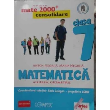 MATEMATICA ALGEBRA, GEOMETRIE CLASA A VII-A PARTEA I