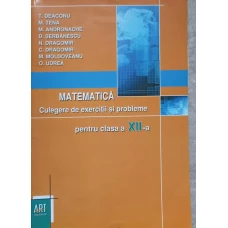 MATEMATICA CULEGERE DE EXERCITII SI PROBLEME PENTRU CLASA A XII-A