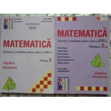 MATEMATICA EXERCITII SI PROBLEME PENTRU CLASA A VIII-A PARTEA 1-2