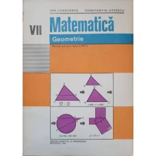 MATEMATICA GEOMETRIE. MANUAL PENTRU CLASA A VII-A
