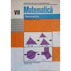 MATEMATICA. GEOMETRIE. MANUAL PENTRU CLASA A VII-A