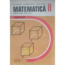 MATEMATICA. GEOMETRIE. MANUAL PENTRU CLASA A VIII-A
