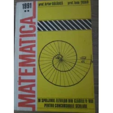 MATEMATICA IN SPRIJINUL ELEVILOR DIN CLASELE V-VIII PENTRU CONCURSURILE SCOLARE VOL.2