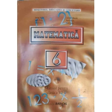 MATEMATICA. MANUAL PENTRU CLASA A VI-A