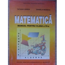 MATEMATICA MANUAL PENTRU CLASA A VI-A
