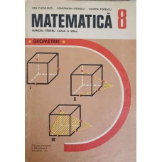 MATEMATICA. MANUAL PENTRU CLASA A VIII-A