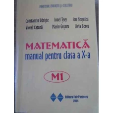 MATEMATICA MANUAL PENTRU CLASA A X-A