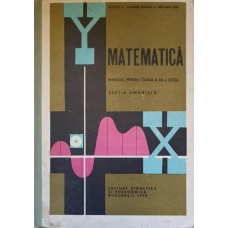 MATEMATICA. MANUAL PENTRU CLASA A XII-A LICEU