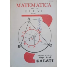 MATEMATICA PENTRU ELEVI. NR. 3