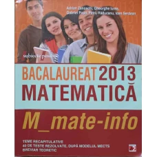 MATEMATICA. SUBIECTE POSIBILE BACALAUREAT 2013
