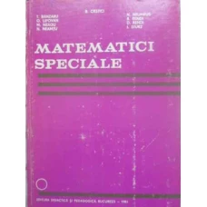 MATEMATICI SPECIALE