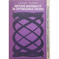 METODE MATEMATICE IN OPTIMIZAREA CROIRII