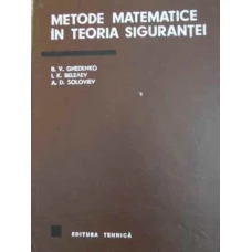 METODE MATEMATICE IN TEORIA SIGURANTEI