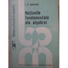 NOTIUNILE FUNDAMENTALE ALE ALGEBREI