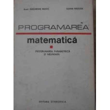 PROGRAMAREA MATEMATICA. PROGRAMAREA PARAMETRICA SI NELINIARA