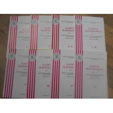 SET GAZETA MATEMATICA ANUL 2008, NUMERELE 1,4-12