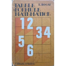 TABELE SI FORMULE MATEMATICE