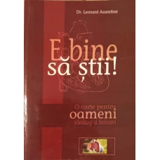 E BINE SA STII!