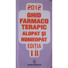 GHID FARMACOTERAPIC ALOPAT SI HOMEOPAT 2012