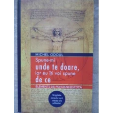 SPUNE-MI UNDE TE DOARE, IAR EU ITI VOI SPUNE DE CE. ELEMENTE DE PSIHOENERGETICA