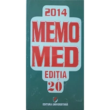 MEMOMED 2014. EDITIA 20 (MEMORATOR DE FARMACOLOGIE ALOPATA)