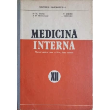 MEDICINA INTERNA, MANUAL PENTRU CLASA A XII-A LICEE SANITARE
