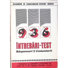 936 INTREBARI-TEST. RASPUNSURI SI COMENTARII