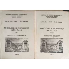 SEMEIOLOGIE SI PROPEDEUTICA MEDICALA VOL. 1, 3 APARATUL RESPIRATOR, APARATUL DIGESTIV