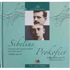 MARI COMPOZITORI VOL.36 SIBELIUS, PROKOFIEV (CD INCLUS)